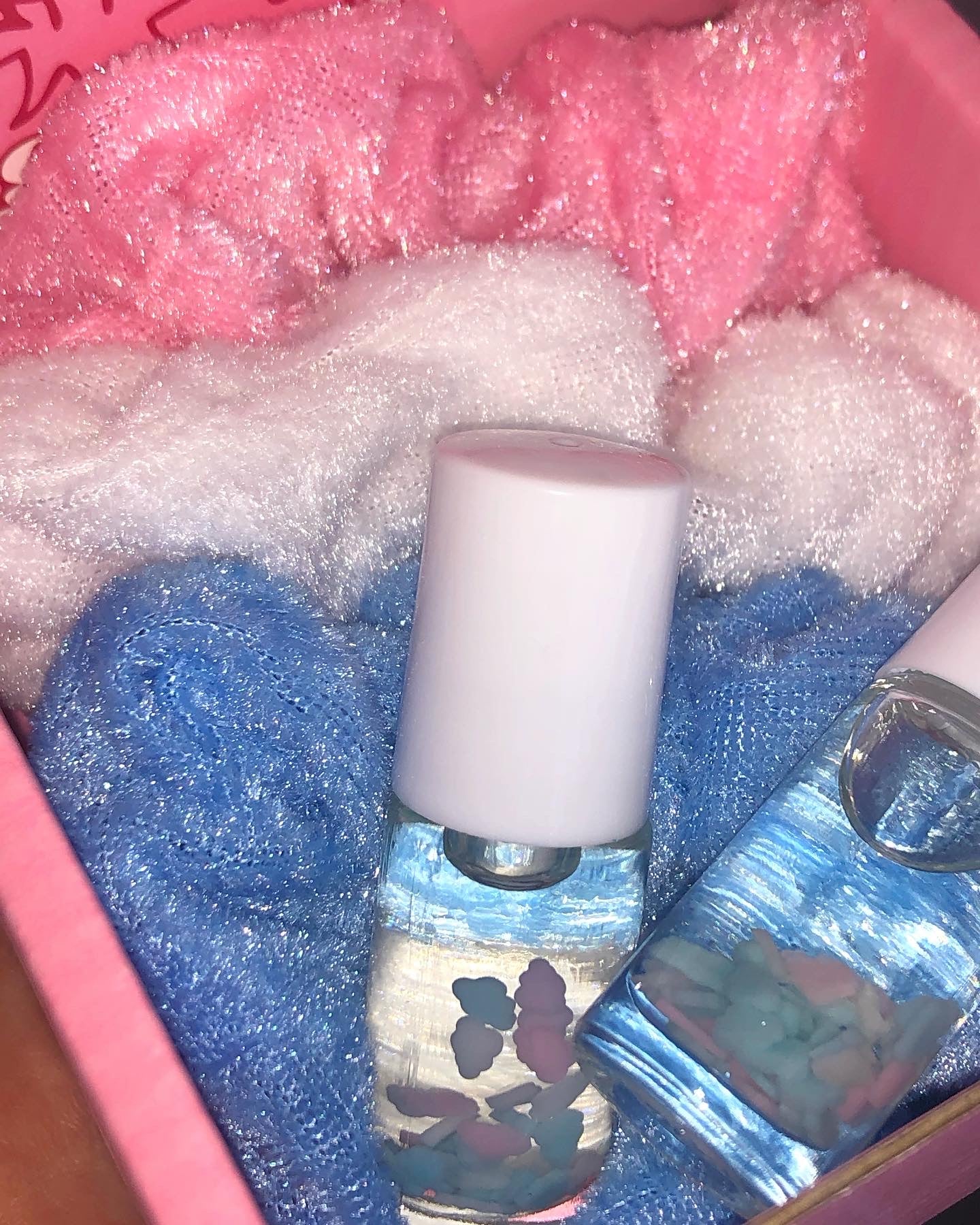 Baby cotton candy clouds lip oil